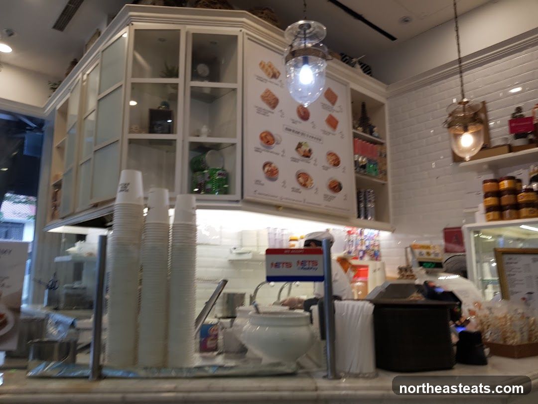Cafe Counter with Menu