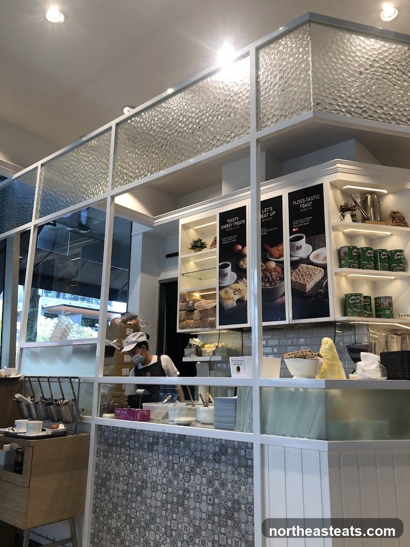 Cafe Interior with Staff