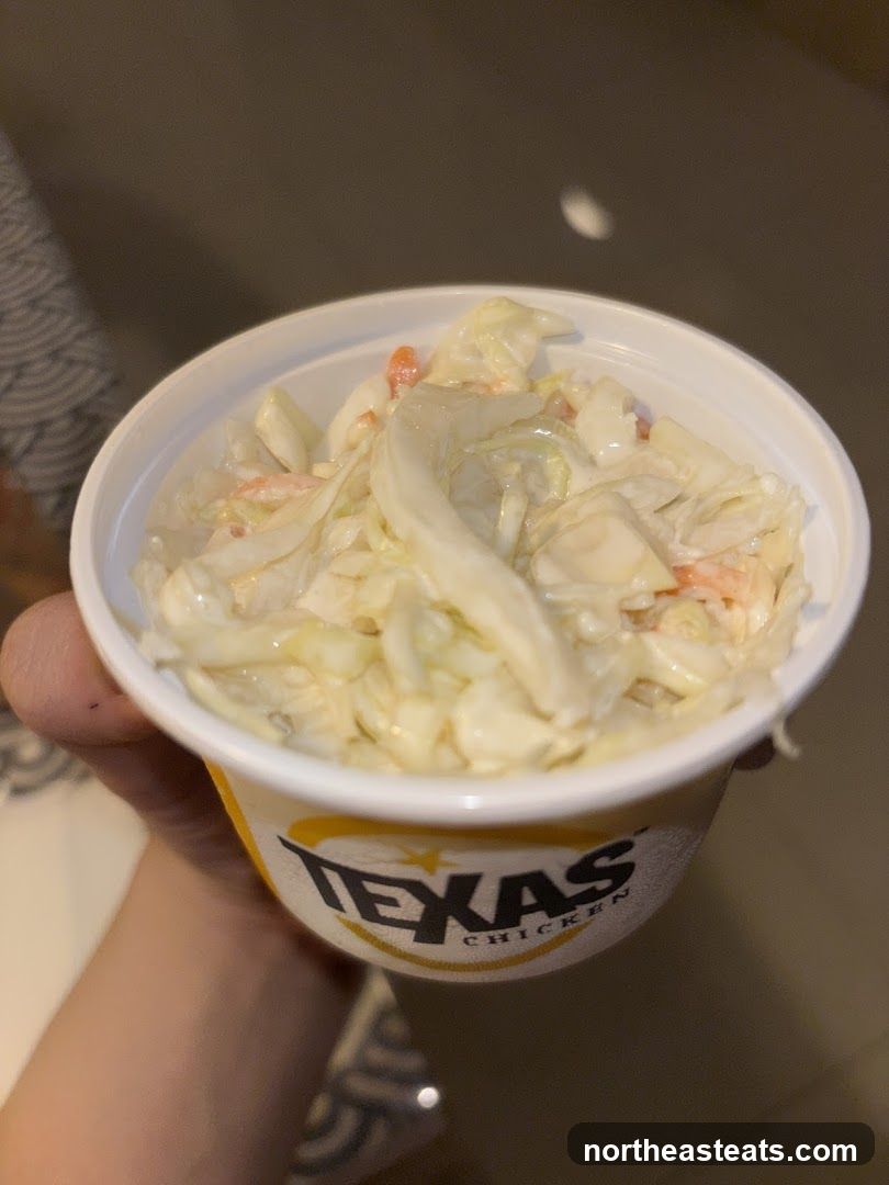 Texas Chicken Coleslaw