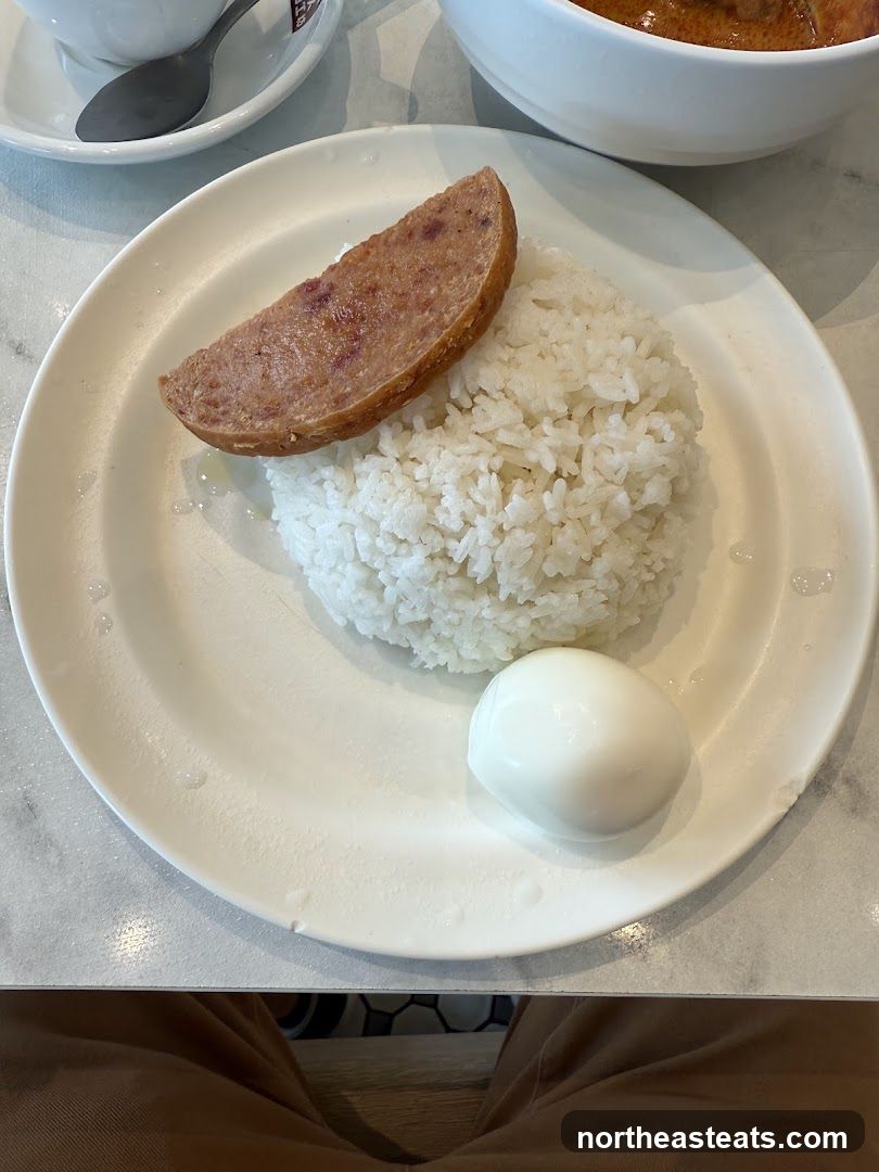 Spam and Rice with Egg