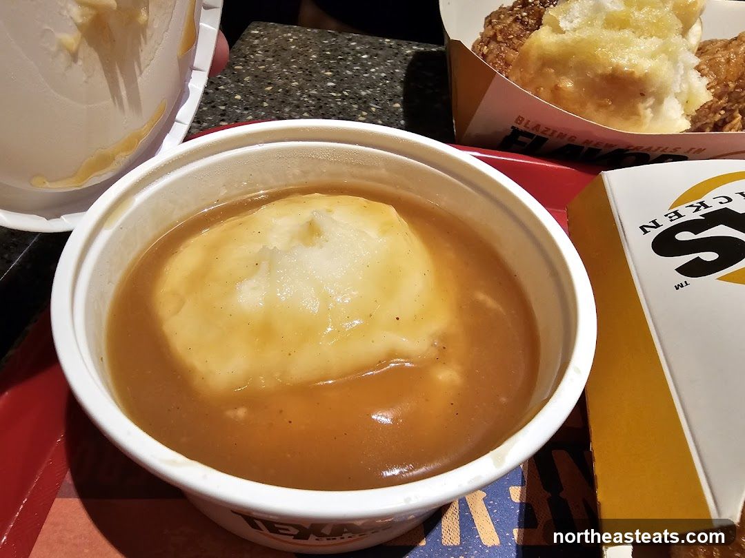Mashed Potatoes and Gravy with Chicken