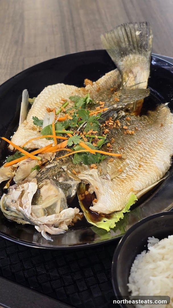 Steamed Fish with Garnish