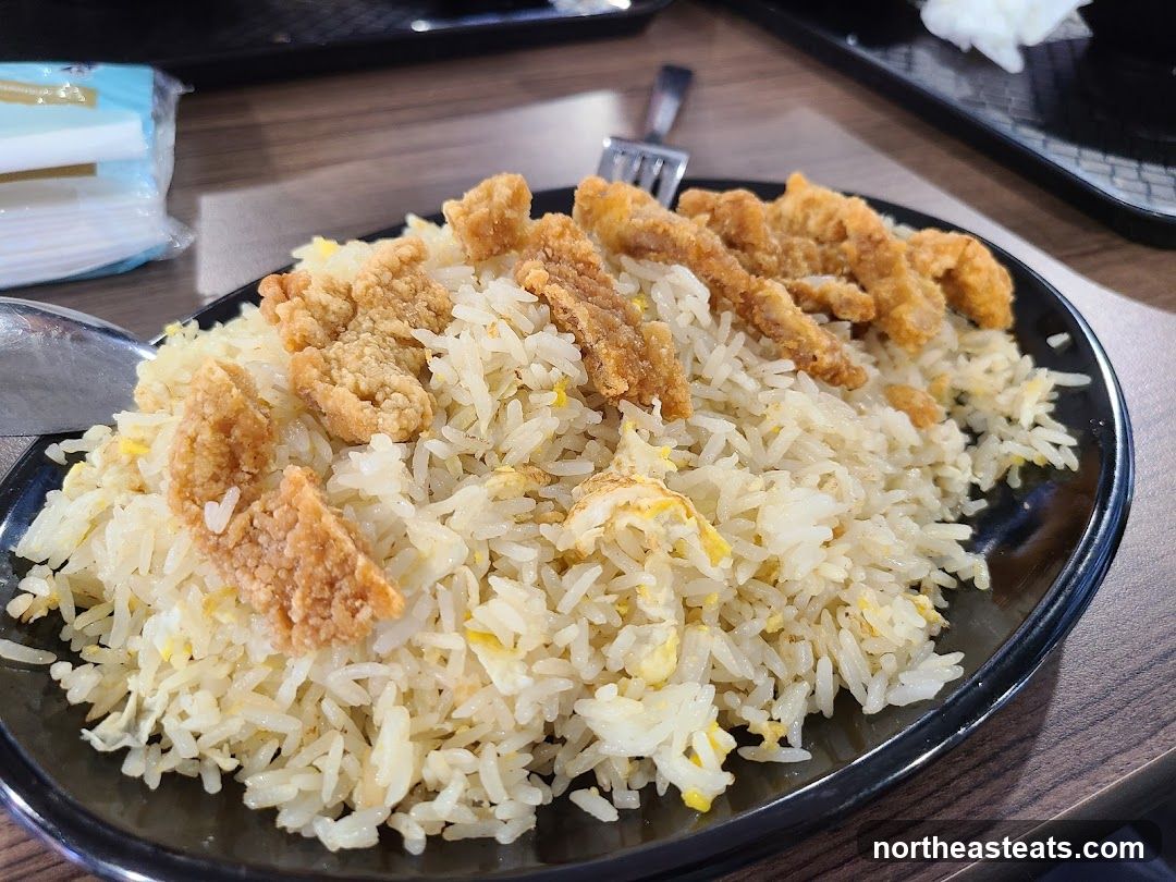Fried Chicken and Rice