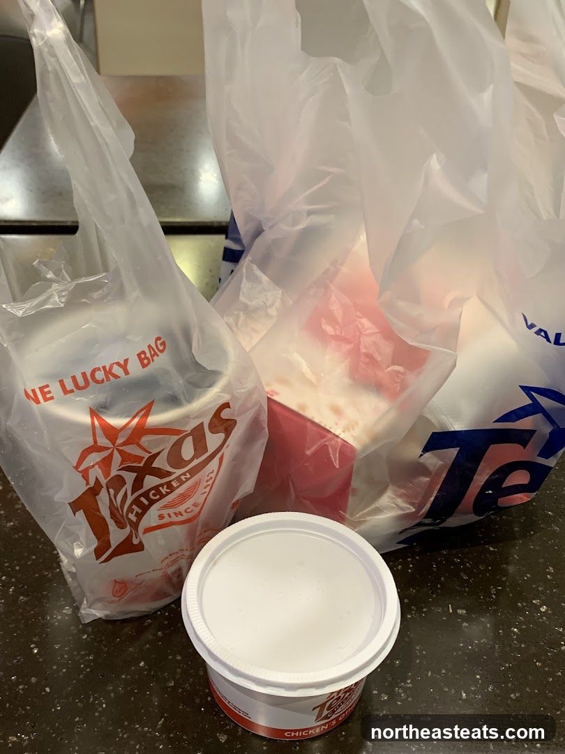 Texas Chicken Takeout Bags