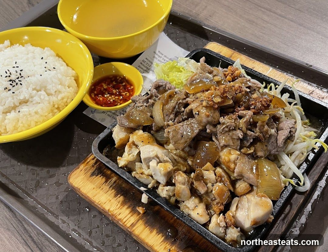 Sizzling Plate Meal