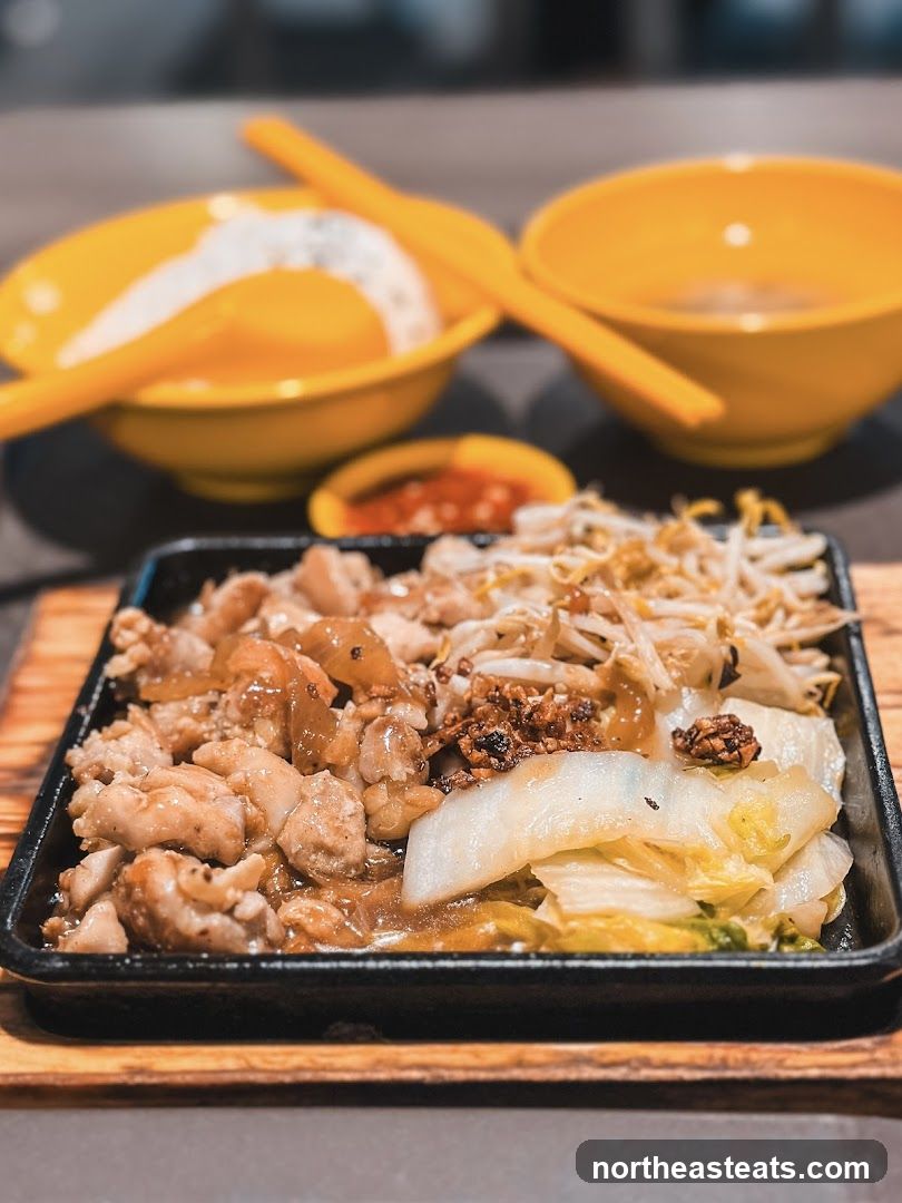 Sizzling Plate Meal