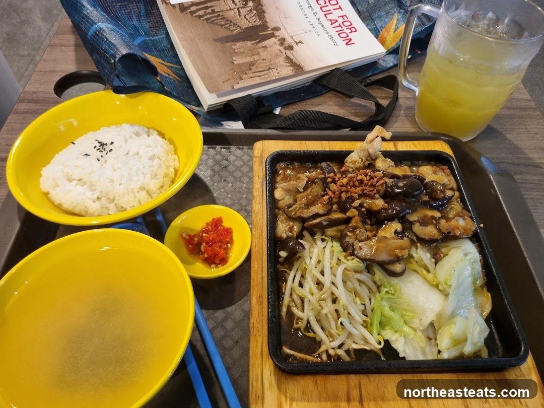 Sizzling Plate Meal