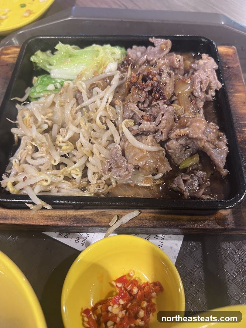 Sizzling Beef with Vegetables