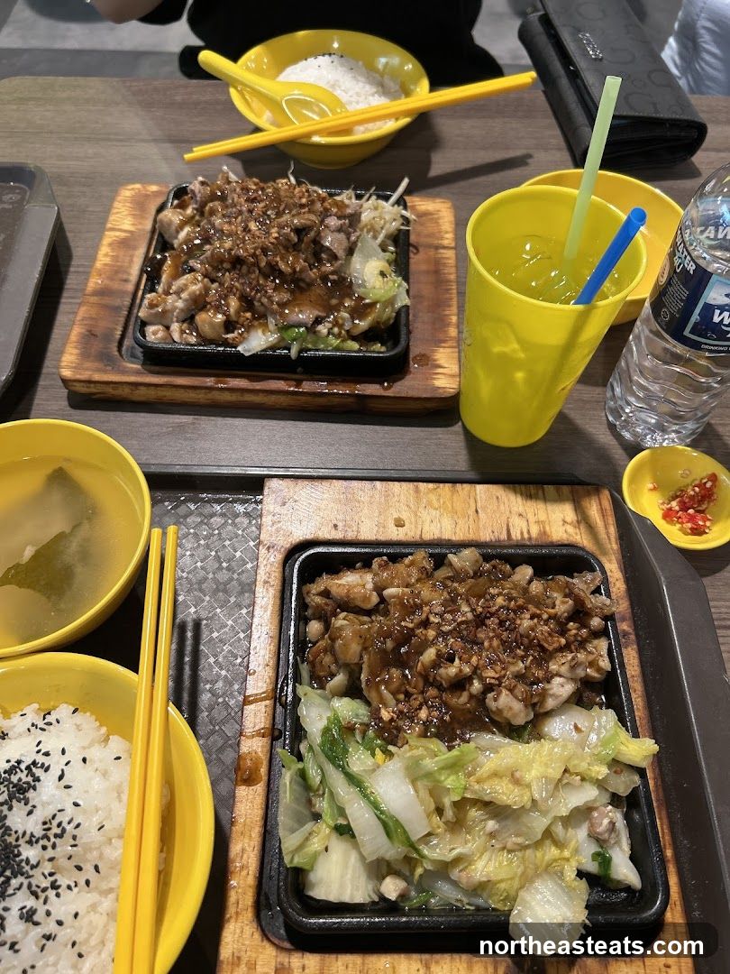 Sizzling Plate Meal