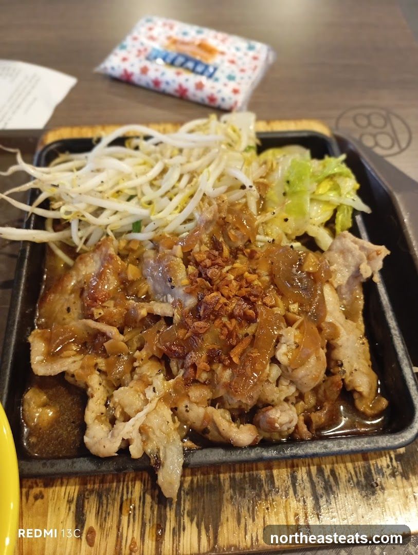 Sizzling Pork Dish