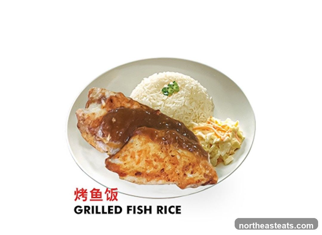 Grilled Fish Rice