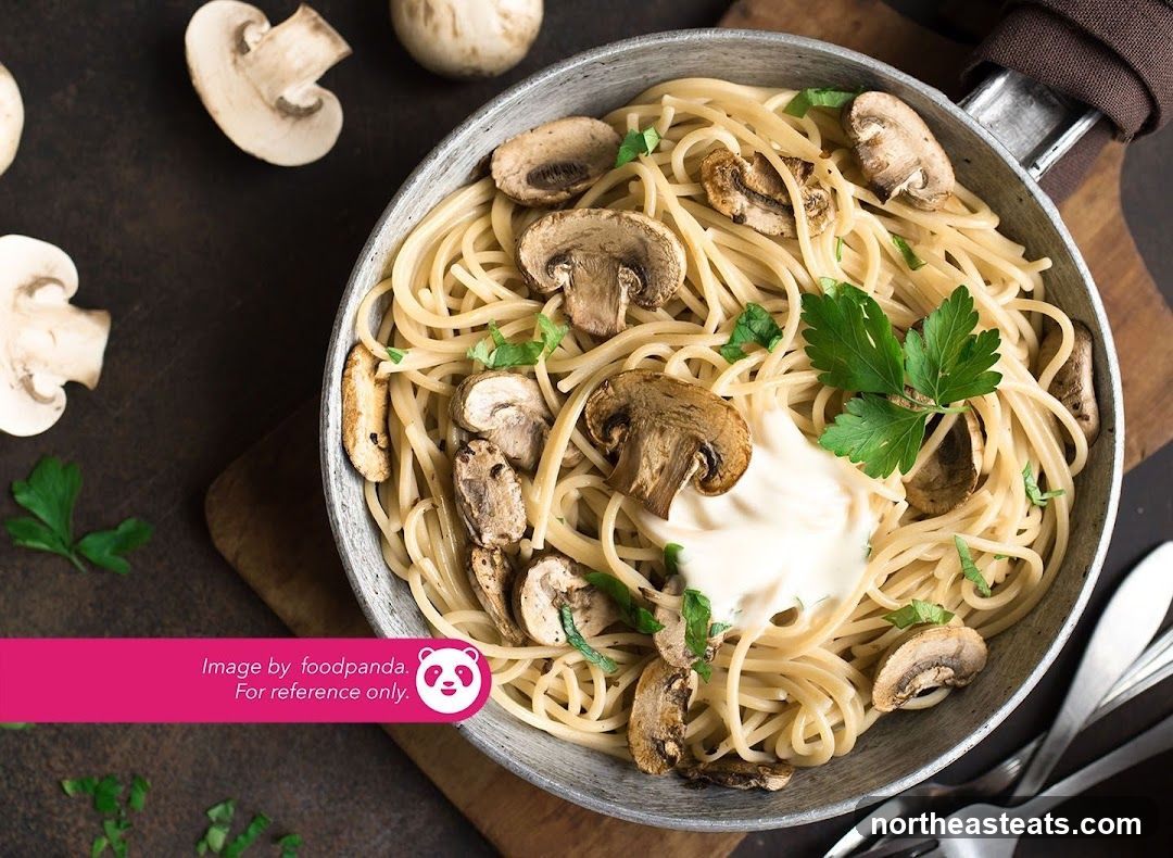 Mushroom Spaghetti