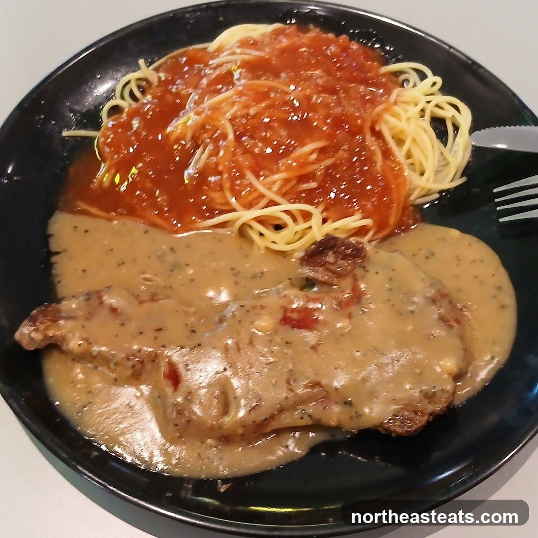 Steak and Spaghetti