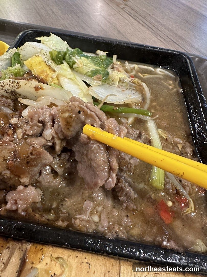 Sizzling Beef and Vegetable Dish