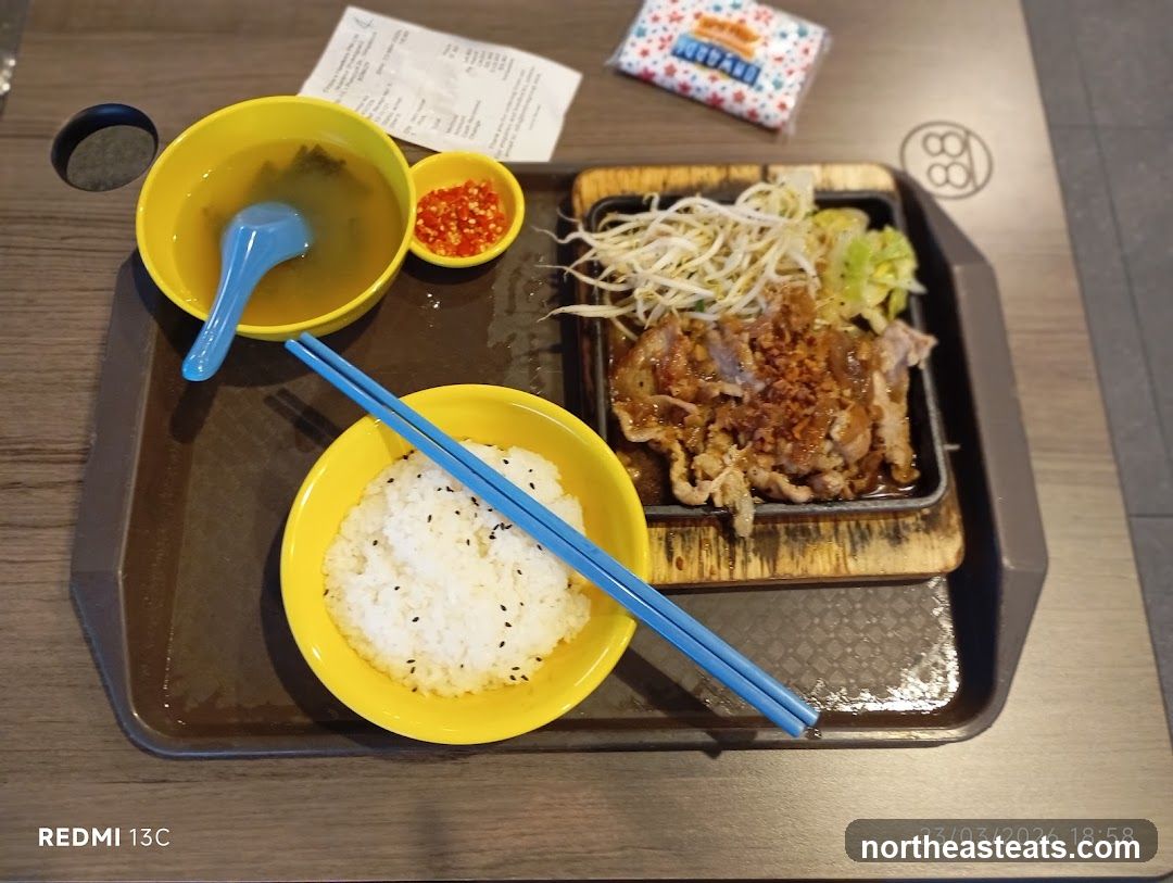 Sizzling Beef Set Meal
