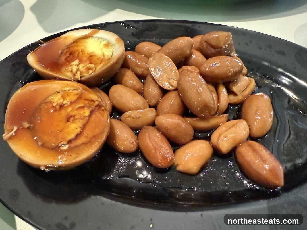 Braised Eggs and Peanuts