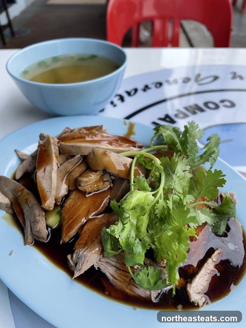 Sliced Duck with Broth