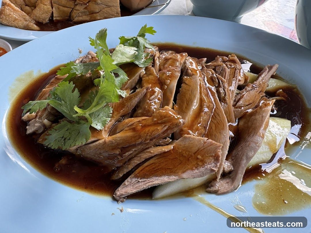 Sliced Duck with Sauce