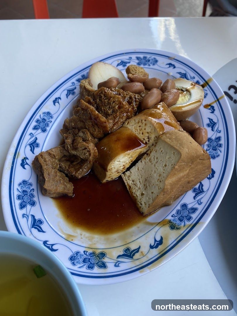 Braised Tofu and Egg Dish