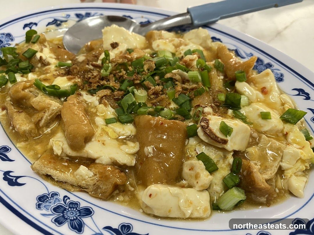 Tofu and Egg Dish