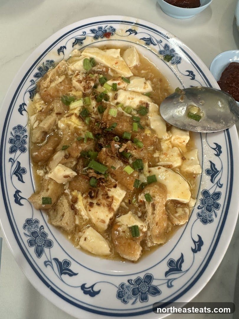 Tofu and Fried Dough Dish