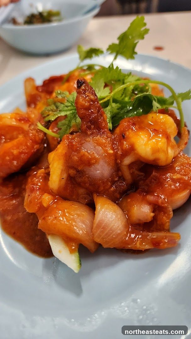 Spicy Shrimp Dish