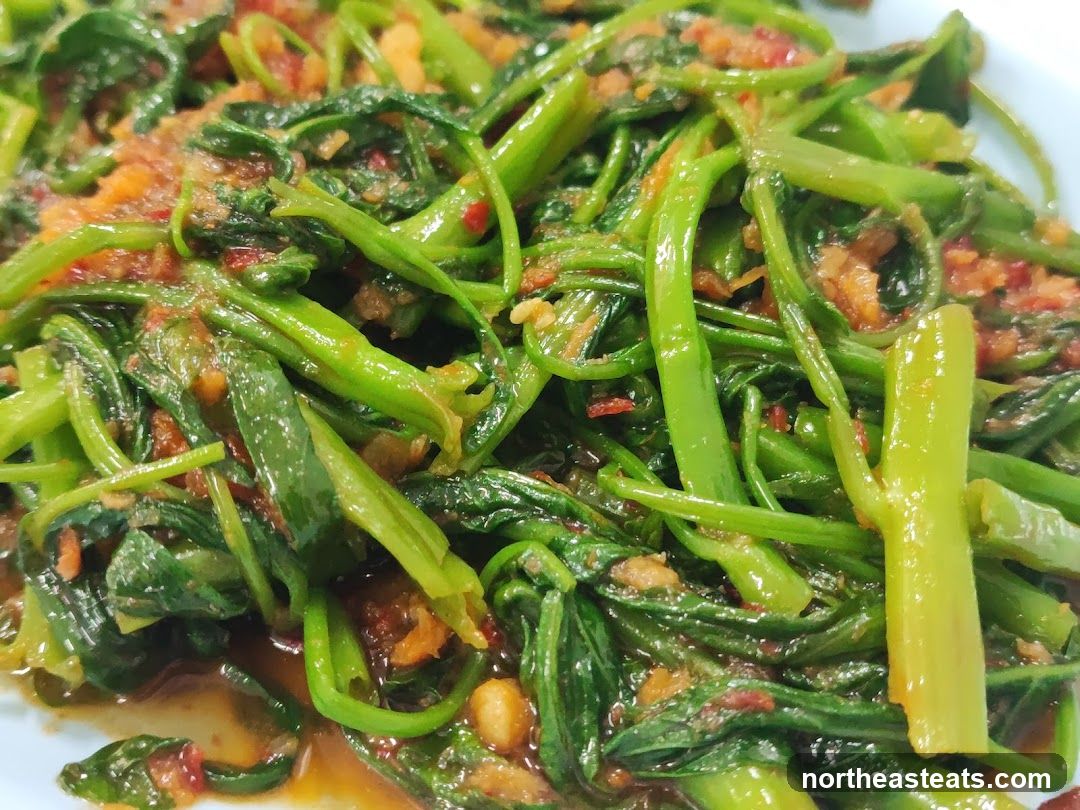 Stir-fried Water Spinach