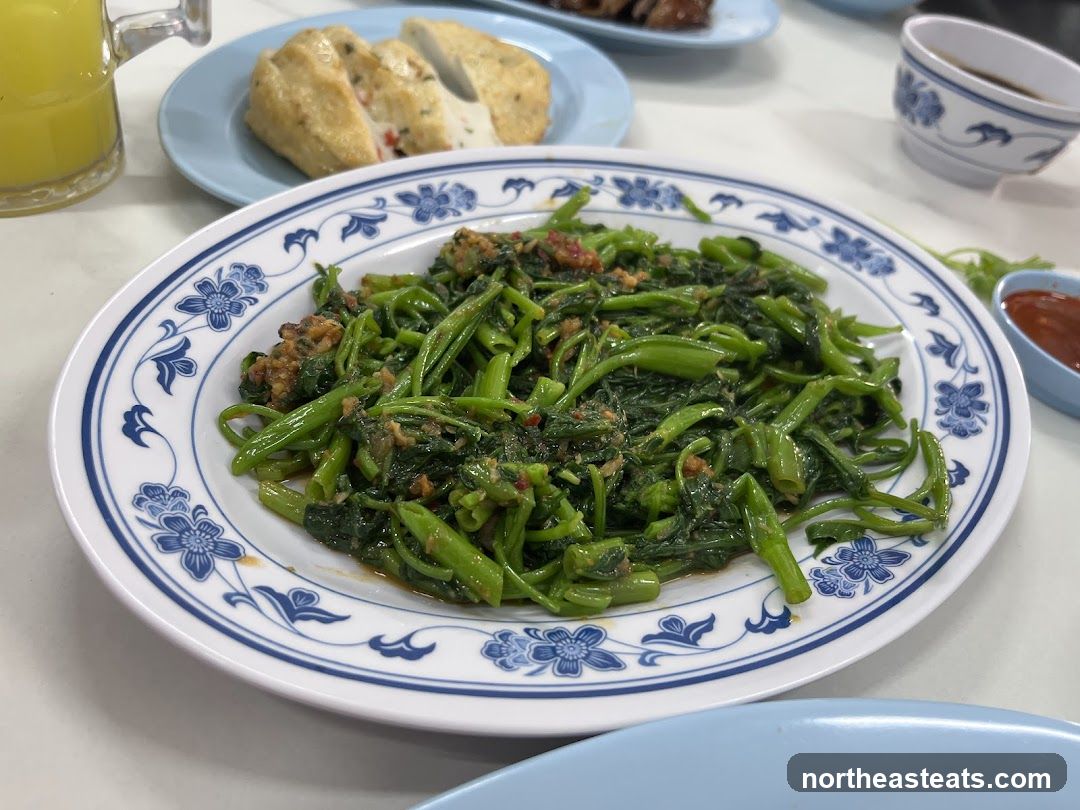 Stir-fried Water Spinach