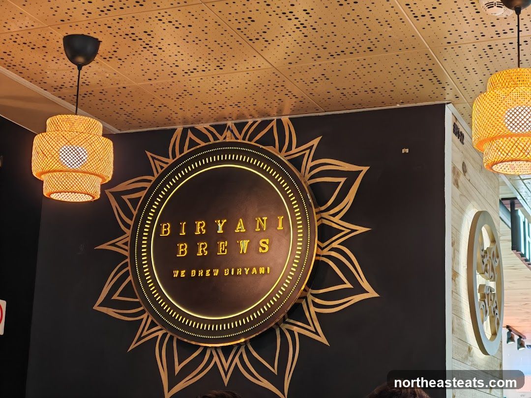 Biryani Brews Signage