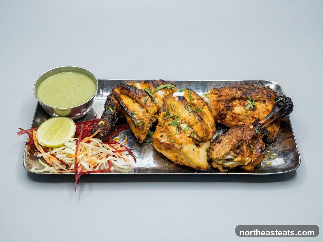 Tandoori Chicken Platter
