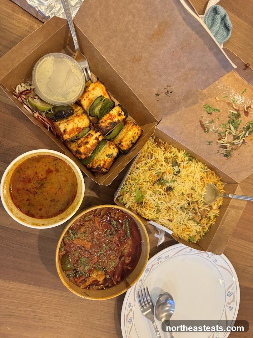 Indian Food Spread