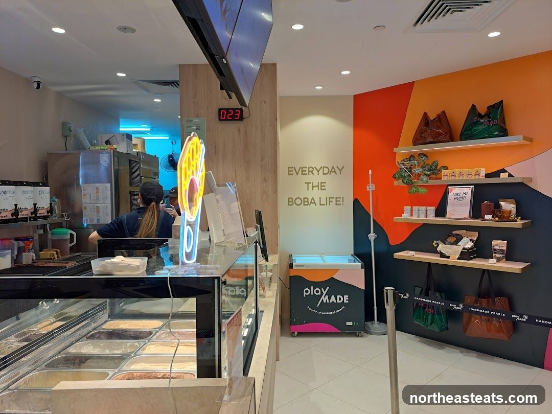 Boba Shop Interior