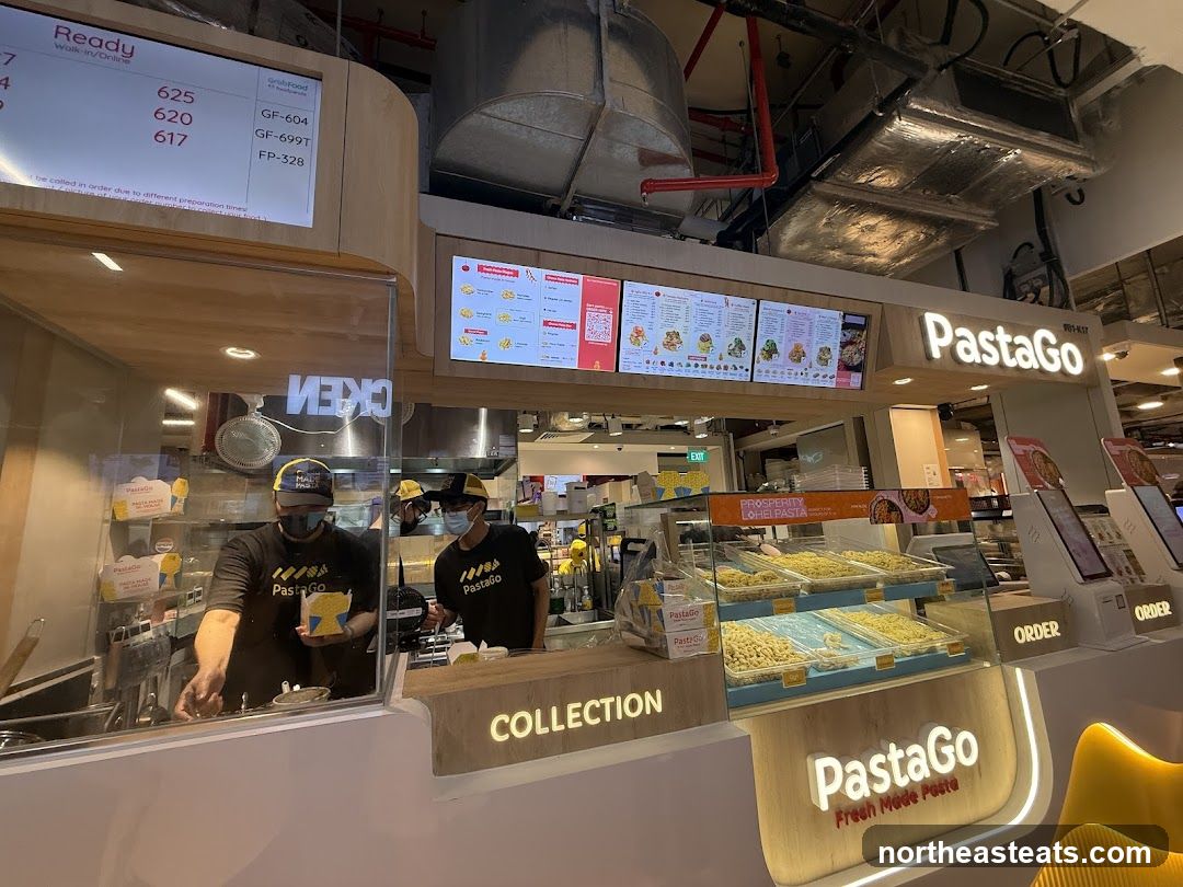 PastaGo Counter