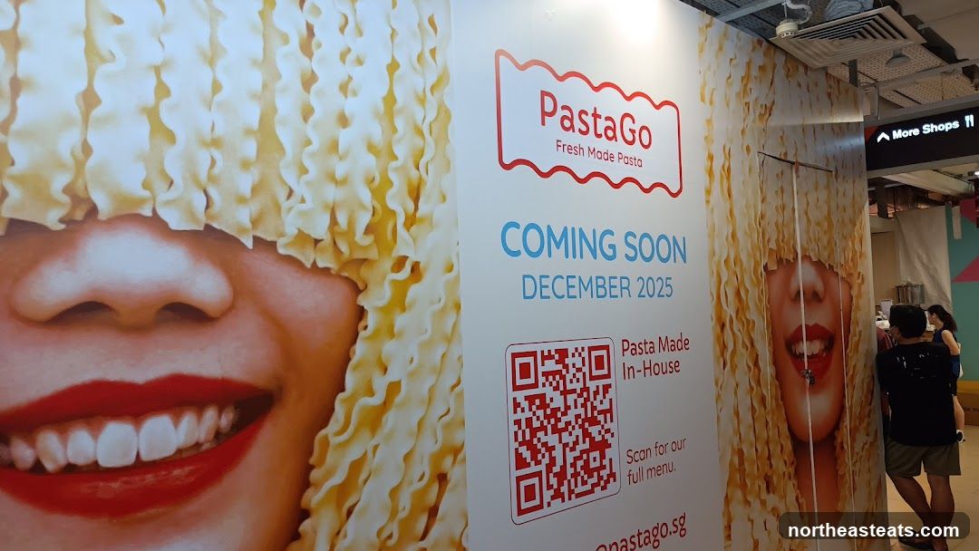 PastaGo Coming Soon Sign