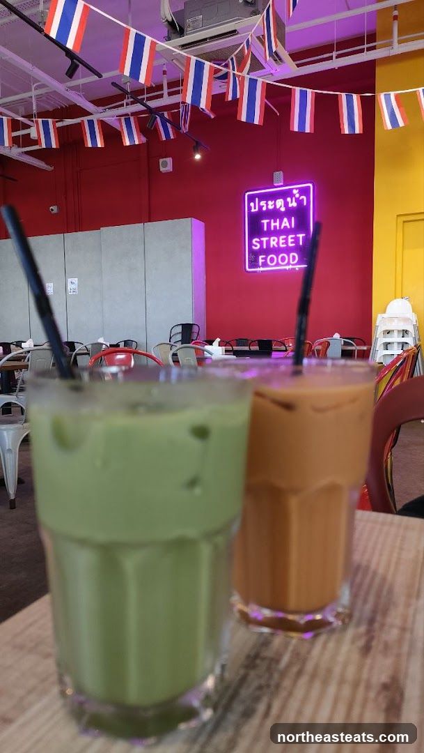Thai Street Food Restaurant Interior