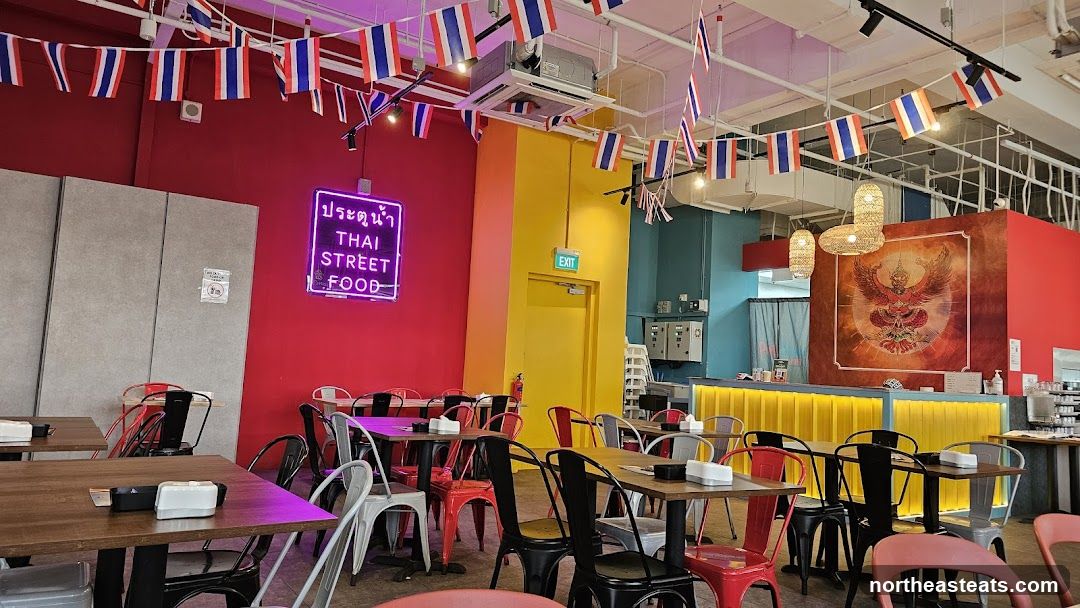Thai Street Food Restaurant Interior