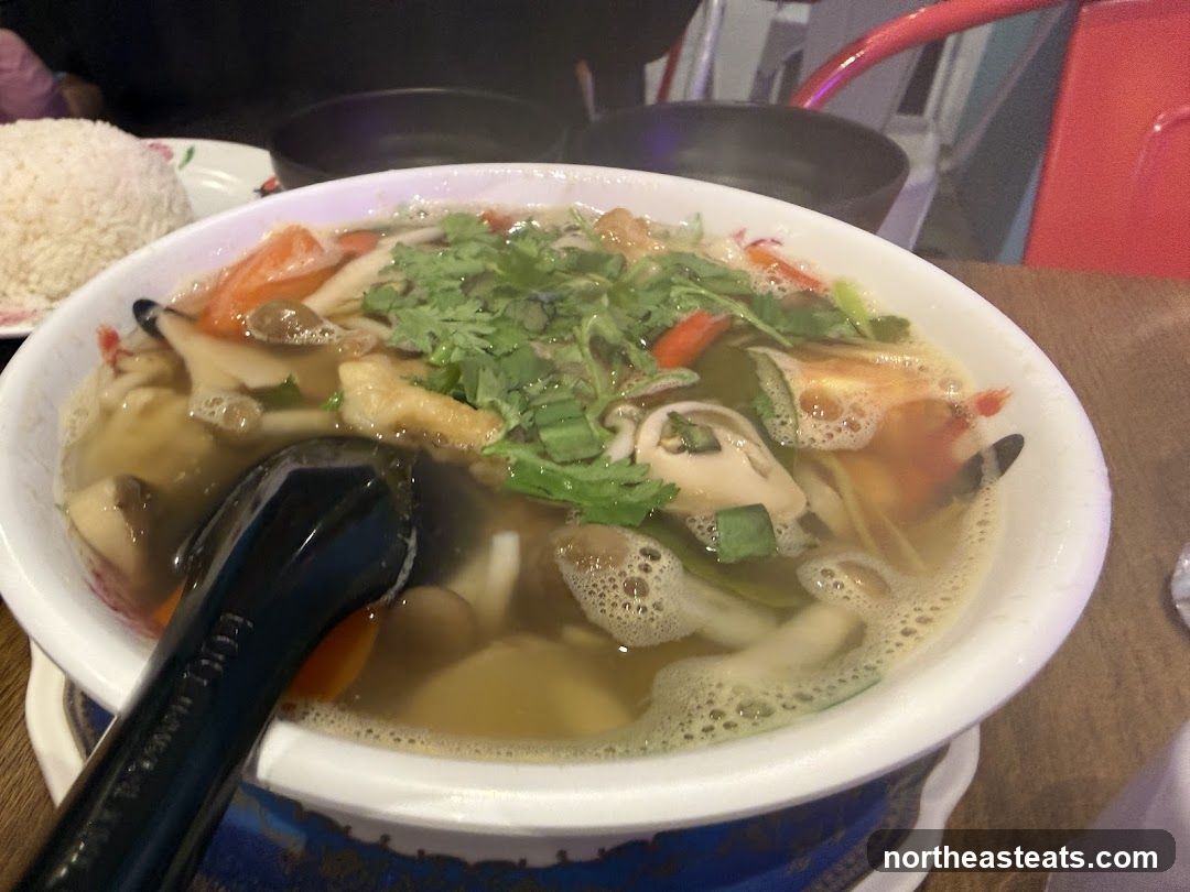 Tom Yum Soup with Rice
