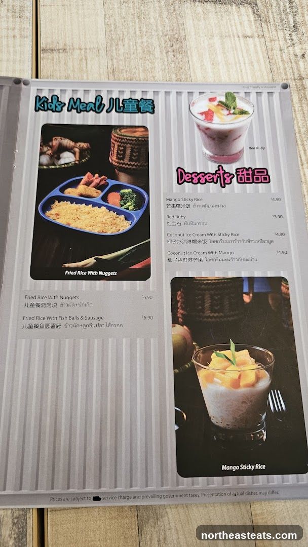 Kids Meal & Desserts