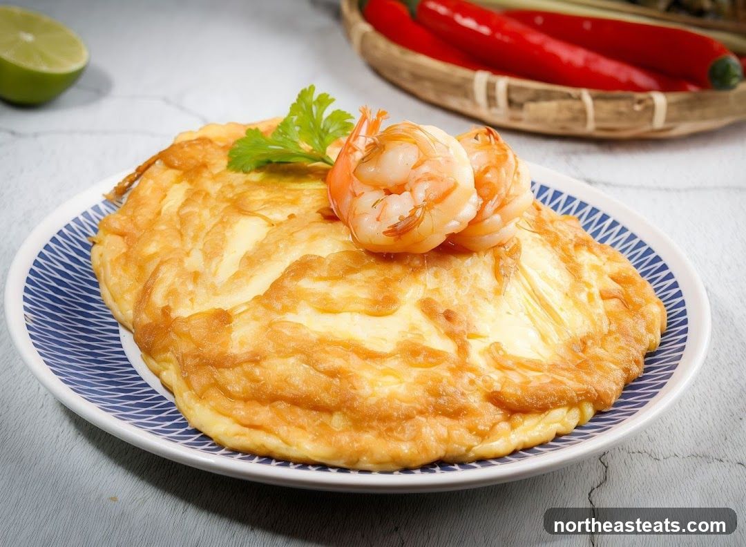 Shrimp Omelet