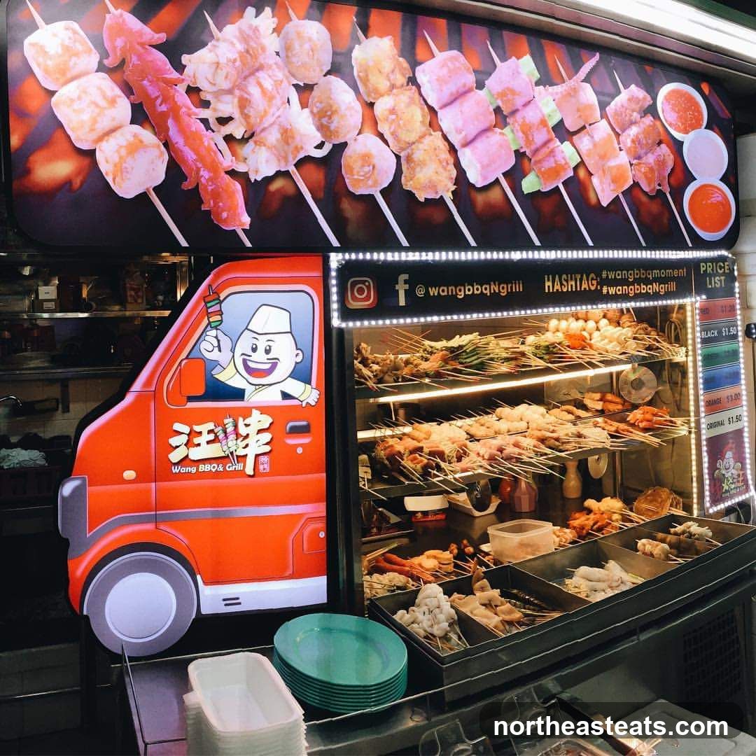 Wang BBQ & Grill Food Stall
