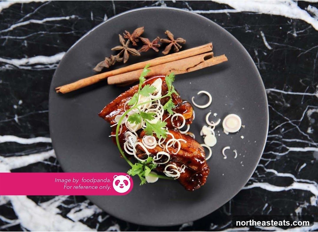 Gourmet Dish with Spices