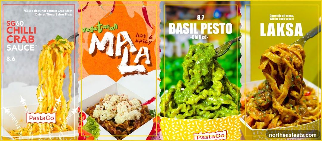 PastaGo Menu Highlights