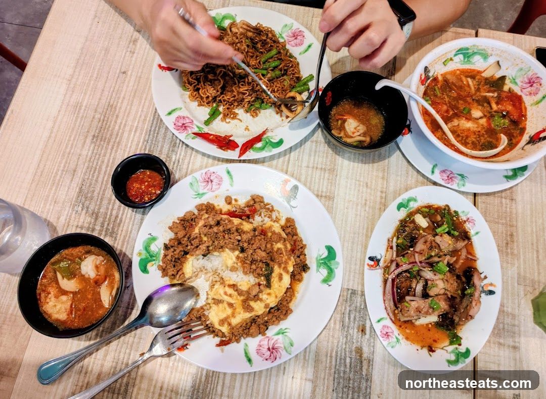 Thai Food Spread
