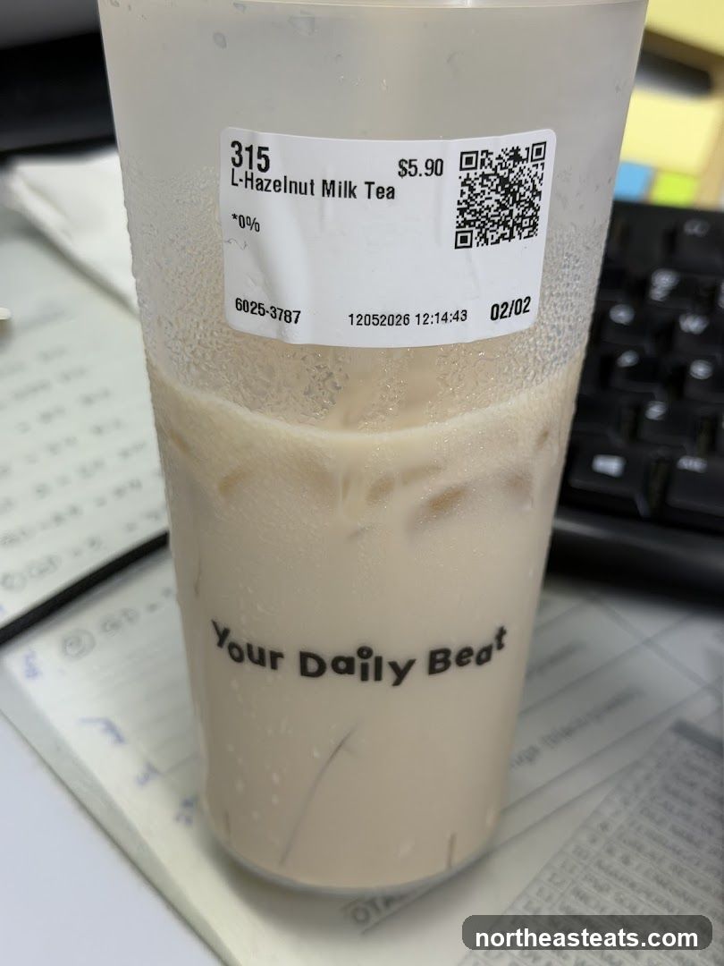 Hazelnut Milk Tea