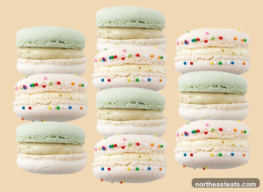 Assortment of Macarons