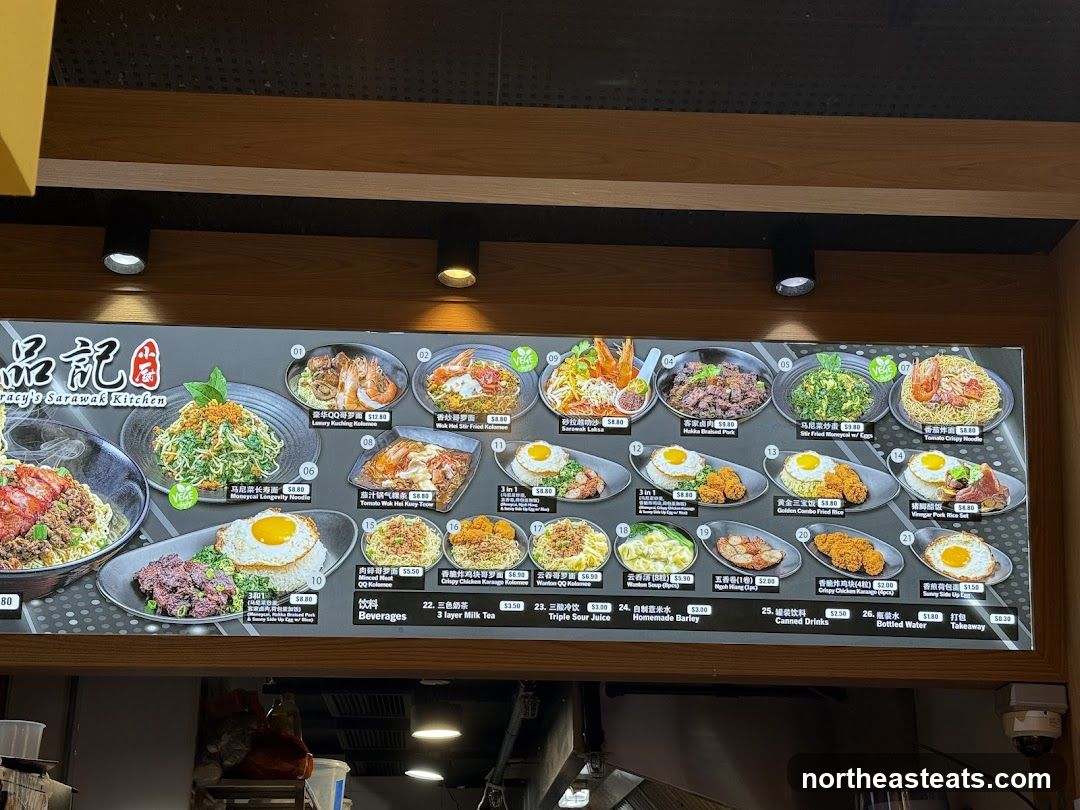 Tracy's Sarawak Kitchen Menu