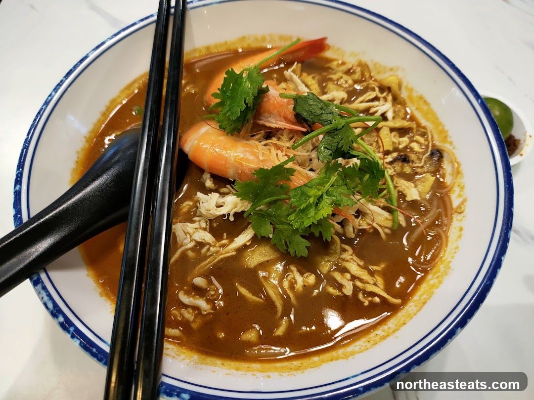Laksa with Shrimp