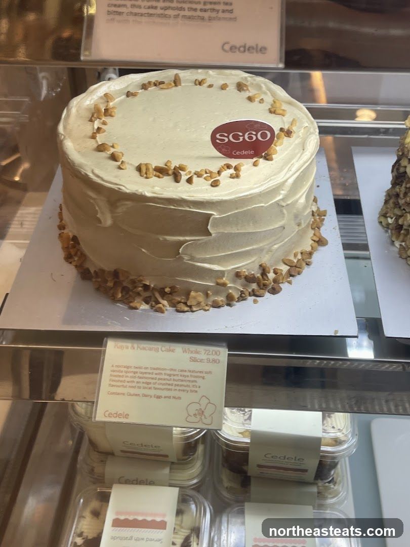 Kaya & Kacang Cake