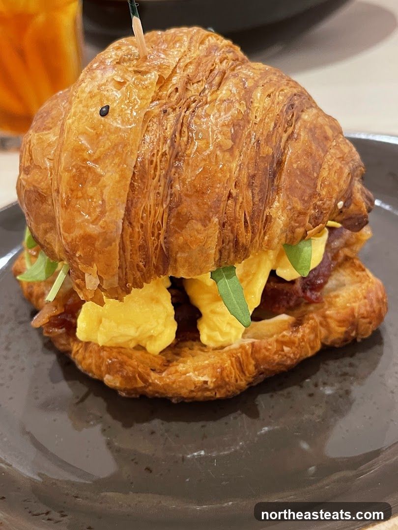 Croissant Breakfast Sandwich