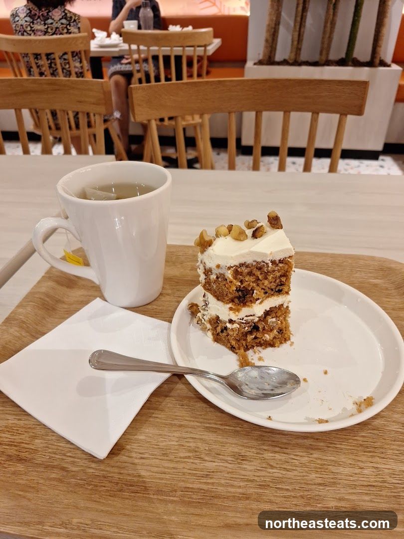 Carrot Cake and Tea